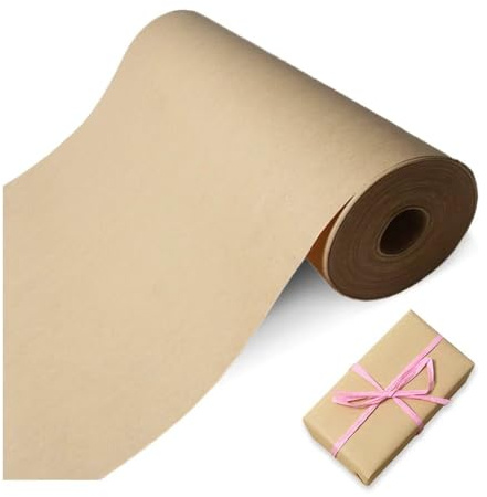YZROHYI Rotolo Carta da Regalo Kraft 38 CM X10 M,Carta da Imballaggio per Pacchi,Gift Wrapping Paper Packing,Cartas da Pacchi Regalo,Confezioni per Mazzi di Fiori,Cartas da Imballaggio Bouquet