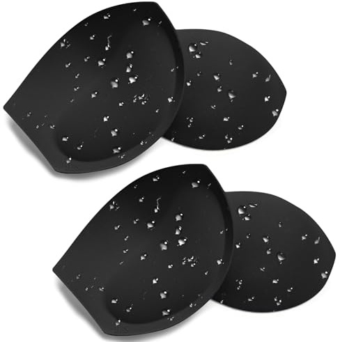 Nimiah Waterproof Super-Thick Bra Pads - Add 1-2 Cups Push up Breast Enhancer Inserts Lightweight Sew in Boob Cup for Dress Swimsuit Sport