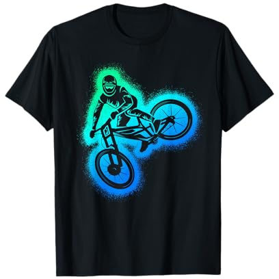 MTB Mountain Bike Downhill Bambini Uomo Ragazzi Mountain Bike Maglietta