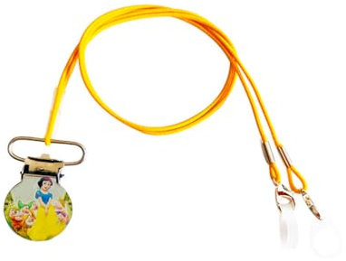 Hearing360 -Verlust- und bruchsicherer Clip für Hörgeräte- Fallschutz-Clip für Kinder (Schneewittchen)