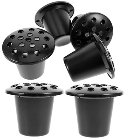 TINEASUR 6 Piezas Base De Arreglo De Adoración Jarrón De Cementerio Macetas para Soporte para Cementerio Jarrón Funerario Jarrón para Cementerio Soporte para Lápida Maceta De