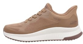 Skechers Zapatillas Deportivas sin Cordones Bobs Sport Squad Chaos 4 para Hombre, Castaño, 43 EU