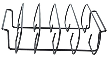 GARIOUANS 1 pièce Support de Barbecue Portable pour Côtelettes Agneau Rack à Grill et Pratique pour Activités Extérieures pour Camping et Au Jardin