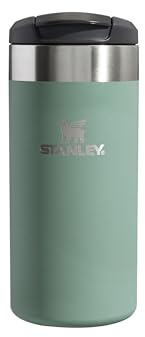 Stanley 1913 Aerolight Transit Resemugg 0.35L - Shale | Håller 4 Timmar Varm - 6 Timmar Kall - Diskmaskin Säker - Läcksäker - Bilkopphållare Kompatibel - Termos Kaffe Mugg