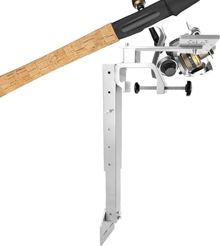 Fishfinder Mount | Fishing Depth Sounder Bracket | 360° Rotation Holder Height Adjustment Mount for Marine Kayak Boat Freshwater Fishing