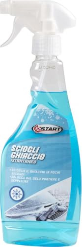 Spruzzino deghiacciante parabrezza auto sciogli ghiaccio trigger 500 ml