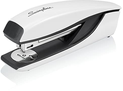 Swingline Stapler, NeXXt Series Wow, Desktop Stapler, 40 Sheet Capacity, White (55047001)