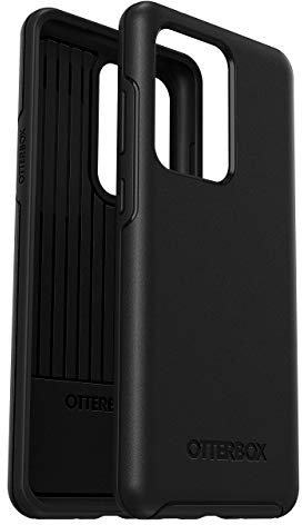 OtterBox Symmetry Case for Samsung Galaxy S20 Ultra, Shockproof, Drop proof, Protective Thin Case, 3x Tested to Military Standard, Antimicrobial Protection, Black