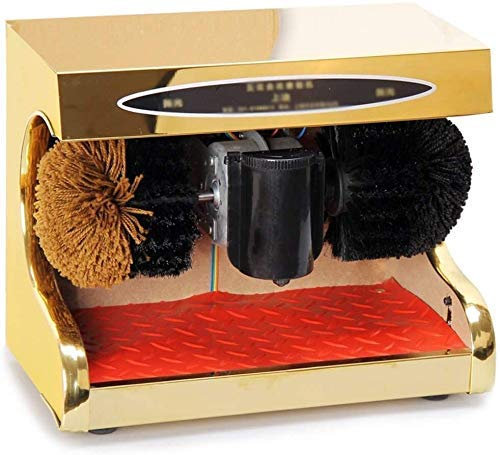 KUANDARMX Máquina Automática De Inducción, Limpiabotas, Máquina Eléctrica Automática para Limpiar Zapatos, E
