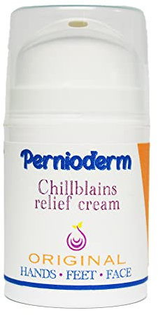 Veil Cover Cream Pernioderm Original Chilblains Relief Cream 50ml Witch Hazel & Calamine formula to reduce irritation instantly
