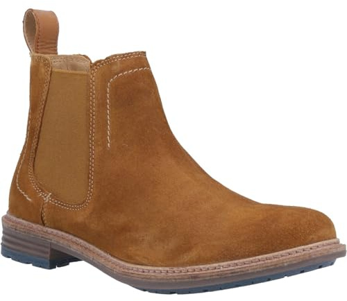 Hush Puppies Homme Justin Suede Bottes Chelsea, Peau, 43 EU