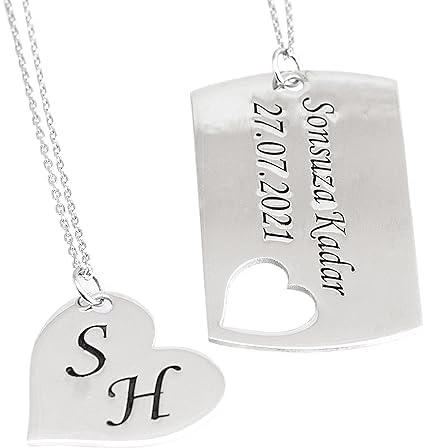 Collier soldat personnalisé, collier armée d’argent. Collier militaire en argent, plaque d’identité militaire, collier d’amour en argent, collier cher en argent.