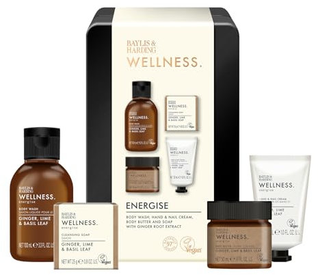 Baylis & Harding Luxury Wellness Tin Gift Set - Vegan Friendly (Pack of 1)
