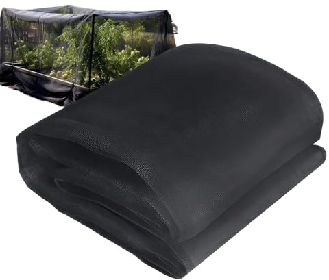 Red de protección contra pájaros para jardín, protección contra insectos y verduras, de alta densidad, cortable, para invernadero, balcón, interior y exterior