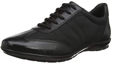 Geox Herren Uomo Symbol B Schuhe, Schwarz, 43.5 EU