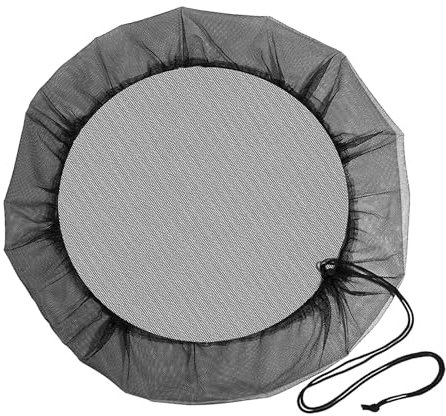 Alnicov Moustiquaire diamètre 95 cm avec élastique. Le Filet Anti-Pluie est utilisé pour empêcher Les moustiques ou Les Insectes sur Les Feuilles.