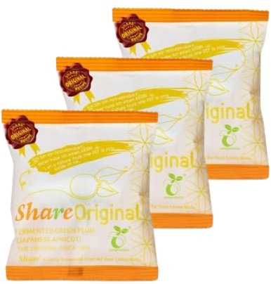 Share Original prugna fermentata, confezione da 3 pezzi con descrizione