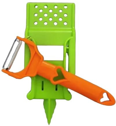 Tritatutto per verdure, grattugia portatile per verdure, set di affettatrici multiuso, strumento per triturare patate, carote, cetrioli, affettaverdure per cucina, cavolo per preparare i pasti