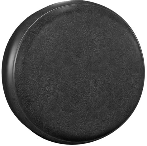 AmFor Housse de Pneu de Secours Universelle pour Jeep, remorque, RV, VUS, Camion et Bien d'autres véhicules, diamètre de Roue : 55,9 cm, protecteurs de Pneu résistants aux intempéries (Noir)