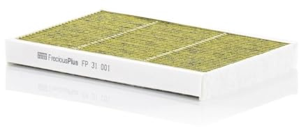 MANN-FILTER FP 31 001 Innenraumfilter/Kabinenluftfilter - FreciousPlus Biofunktionaler Pollenfilter - für Lkw + Busse
