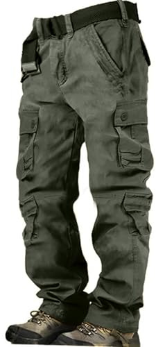 Générique Pantalon Travail Homme Chantier Bûcheron Camouflage Jardinage Chaud Militaire Peintre Militaire Treillis Multipoches Pantalon De Chantier Homme M