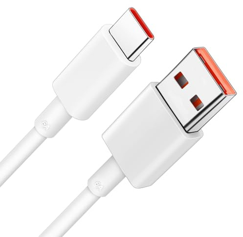 120W Câble USB C Charge Rapide pour Xiaomi 17T Pro Câble USB Type C 2m 6A 100W 90W Rapide Charge pour Xiaomi 17 Ultra/15T/14T/13T/12T/11T Pro pour Redmi Note 15/14/13/12/11/10 POCO X8/F8/M8/X7 Pad 8 7