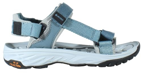 HI-TEC - Sandalias Deportivas Mujer Verano ULA RAFT | Sandalias Trekking Mujer, Senderismo, Punta Abierta | Ligeras, Cómodas, Ideales para Exterior, Montaña, Playa | Trooper, 37