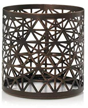 Yankee Candle Jar Holder Belmont Bronze Sleeve J/H