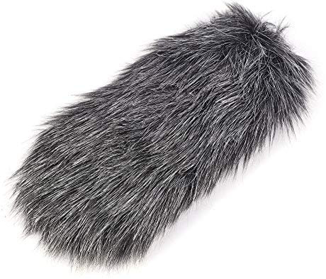 Kunstpelzmikrofon Windschutz für Rode GO, Windschutzscheibenblocker Schutzhülle Fellmikrofon DeadCat für Rode Lavalier Mikrofon