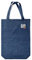 Green Fish Denim-Tragetasche, bedruckt, Einkaufstasche, maschinenwaschbar, faltbar, Handtasche aus Jeans mit Griffen, 22 x 26 cm