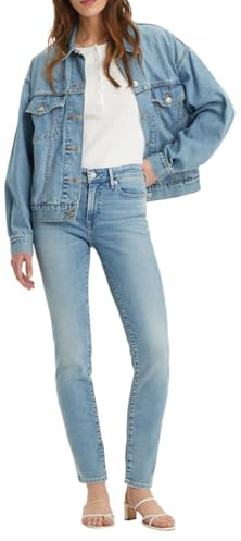 Levi's Jean Slim fit 712 pour Femme, Blue Wave Light, 25W / 30L