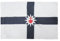 AZ FLAG - Drapeau Vendée militaire - 90x60 cm - Drapeau Vendéen Catholique 100% Polyester Avec Fourreau et Cordelette - Pavillon 50 g