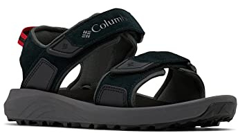 Columbia Trailstorm Hiker 2 Strap Sandali Da Trekking da Uomo, Nero (Black x Dark Grey), 42 EU