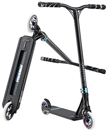 Envy Scooters Prodigy S9 Komplett-Roller, Schwarz/Öl-Slick