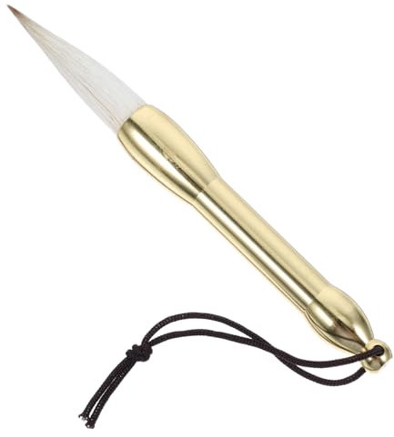 OSALADI Mini -stift Kalligrafie-pinsel Kalligraphiepinsel Zum Malen Kalligraphiepinsel Zum Schreiben Kalligrafiestifte Zum Schreiben Tintenpinsel Zeichnenpinsel Aquarellpinsel Golden