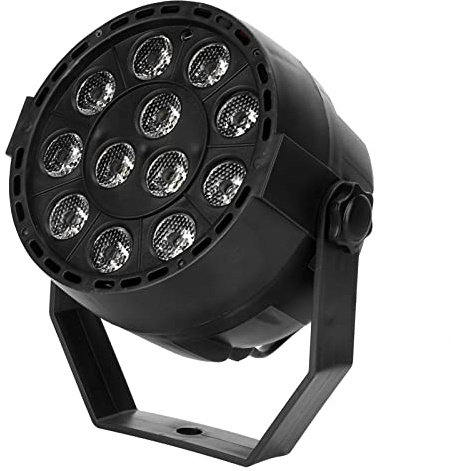 Marhynchus 12st RGBW LED Party Light with Remote Control, Sound Activated Stage Light for Disco, Club, KTV, Bar, Banket, Wedding