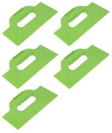 Garosa Spatule à Mastic en Plastique, Ensemble de Grattoirs Flexibles de 10 Pouces pour le Rebouchage de Peinture sur Cloisons Sèches, Outils de Construction d'amélioration de l' en Matériau PP