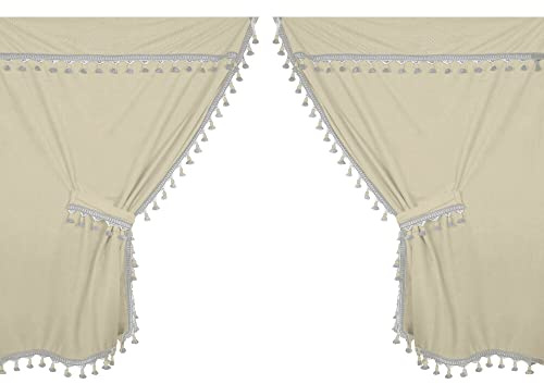 LAMPA 97979 Rideaux de cabine crème