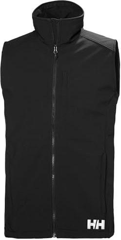 Helly Hansen Hommes Gilet Softshell Paramount, Noir, S