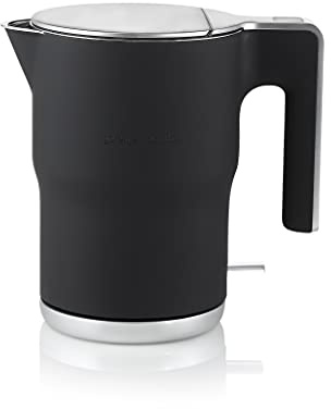 Gorenje K15 ORAB Wasserkocher mit Kalkfilter und isolierender Doppelwand, 2.400 Watt, 1,5 Liter - Schwarz