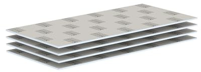LUX ELEMENTS panneau de construction prêt à carreler, 125 x 60 cm, 4 pièces (3 qm) ELEMENT-EL BABY 12, LELEE4135