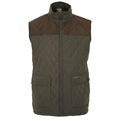Champion Mens Country Estate Arundel Fleece Lined BodyWarmer Olive M