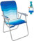 #WEJOY Klappstuhl Leicht Tragbar Campingstuhl Faltbar Stark Stabil Langlebig für Garten Balkon und Festival Outdoor als Angelstuhl Camping Stuhl Max Hold bis 136 Kg (300 Lbs)