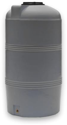 Varile - Serbatoio dell'acqua VRT verticale da parete grigio (250 l)