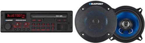 Blaupunkt Bremen SQR 46 DAB & Auto-Lautsprecher icx542 5.25 130 mm, 210 W, Schwarz