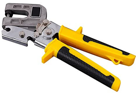 Alicates de quilla de metal Gengutoo Herramienta de acero para perforar el techo para el plástico de cartón de cuero