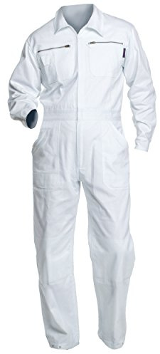 Charlie Barato® Maleroverall - waschfester Overall, robuster Arbeitsanzug weiß (54)
