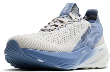 Brooks Men’s Glycerin Stealthfit 22 Neutral Running Shoe, Antarctica/Country Blue, 10.5 UK