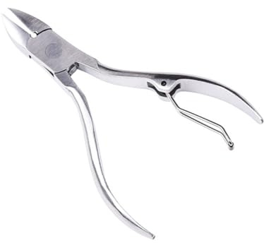 POPETPOP Pinzette per Cuticole Forma a Becco D'aquila in Acciaio Inossidabile, Tagliaunghie per Manicure e Pedicure, Durevoli e Confortevoli per Unghie delle Mani dei Piedi