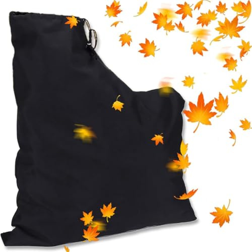 THQAE Sac pour Aspirateur Souffleur, Noir Sac Souffleur Aspirateur De Feuilles, Collecteur de Feuilles pour Ultra-souffleurs et Aspirateurs
